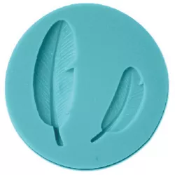 Silikon-Backform Vogel Federchen 7 cm
