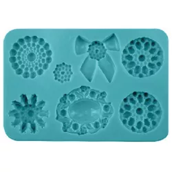 Silikon-Formina Brosche 13x8,5 cm