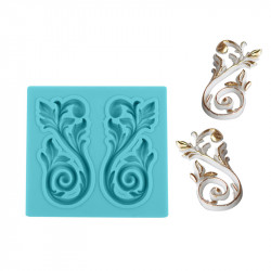 Silikon-Formen Ornament 6,5×6 cm