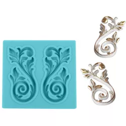 Silikon-Formen Ornament 6,5×6 cm