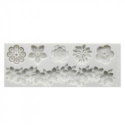 Silikonförmchen für Blumen