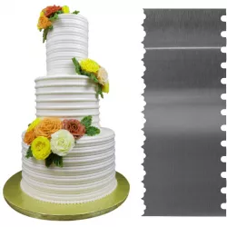 Spatel für Tortenkanten – Rührhaube, 25,5 × 10 cm