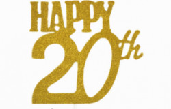 Stich ins Kuchen der glücklichen 20 Jahre