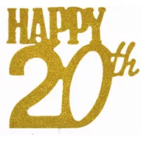 Stich ins Kuchen der glücklichen 20 Jahre