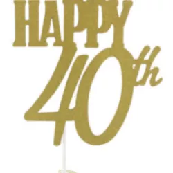 Stich ins Kuchenbild der glücklichen 40 Jahre