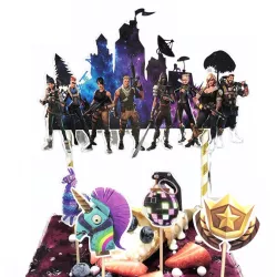 Sahnefüllige Tortenspieße Fortnite 5 Stück