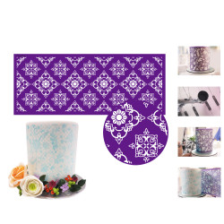 Backform-Vorlage für Torte - Loeat - 45x18 cm