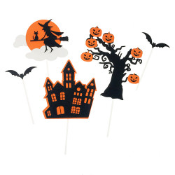 Halloween-Tortenstecker