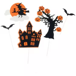 Halloween-Tortenstecker