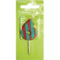 Geburtstagskerze farbig 7,6 cm Artikelnummer 6