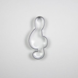 Backform Violinschlüssel 68x30mm