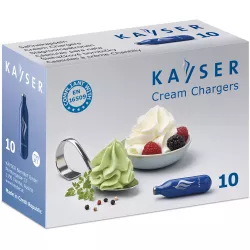 Schlagsahne-Schaumkissen 10 Stück Einweg