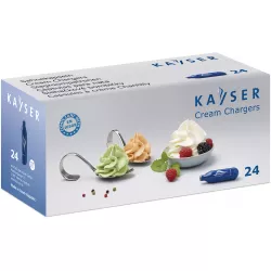 Schlagsahne-Schaumkissen 24 Stück Einweg