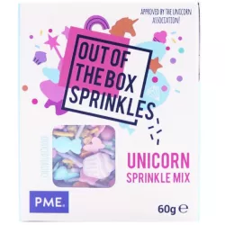 Dekorationsaufleger für Kuchen - Einhorn 60 g