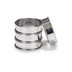 Tartaletkové košíčky kruh 8 cm, 4 ks