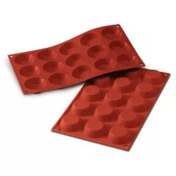 Silikonform für Muffins 5x1,5 cm 375 ml