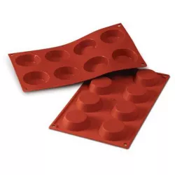 Silikonform für Muffins 6 × 1,7 cm 320 ml