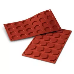 Silikonform FIORENTINE 3,5x0,5 cm 120 ml