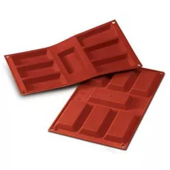 Silikonform FINANZIERN 9,5x4,5x1,2 cm 350 ml