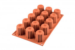 Silikonform Canelé 4,5 x 4,5 cm 900 ml