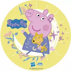 Fondant-Papier Schweinchen Pepa 15,5 cm