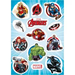 Fondantpapier zum Ausschneiden Avengers