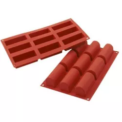 Silikonform Midi Buche 8,4×3,2×3,5 cm 0,7 l