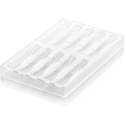 Professionelle Polycarbonatform zur Schokoladenstange RIGA B 10x25ml