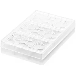 Professionelle Polycarbonatform für Schokolade Tabell Coccia t 3x80ml