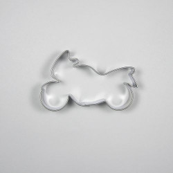 Ausstechform Motorrad 43x69 mm