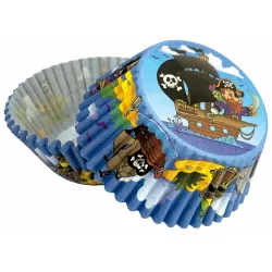 Muffinförmchen Piraten (50 Stück)