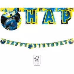 Girlande Happy Birthday Batman 2m