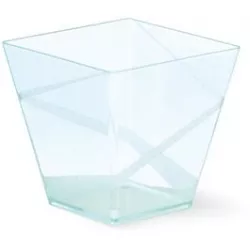 Kunststoffbecher für Panna Cotta Coppa Deco 200ml, 40 Stück