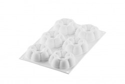 Professionelle Silikonform für Steinpilze Krone