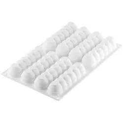 Professionelle Silikonform für Trüffel-Éclairs