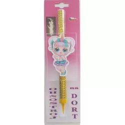 Torten-Feen-Dekoration Unicorn Girl - 1 Stück