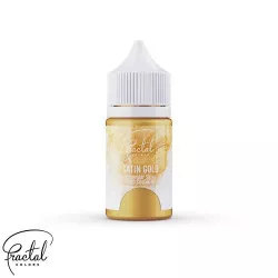 Dekorative Airbrush Perlglanzfarbe flüssig Fractal - Satin Gold (33 g)