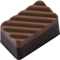 Polycarbonatform für Pralinen Groove