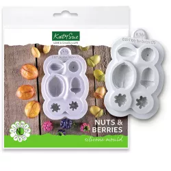 Silikonform mit Nüssen
Nüsse und Beeren