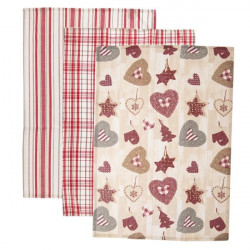 Küchentuch HERZ 3 Stück