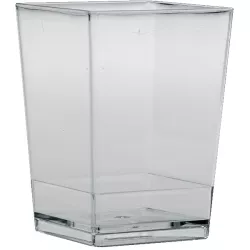 Becher für Panna Cotta Square 175 ml 100 Stück