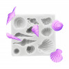Silikonform Meer – Muschel 3 × 3 cm