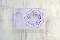 Silikonform Pfingstrose