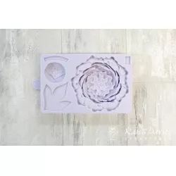 Silikonform Pfingstrose