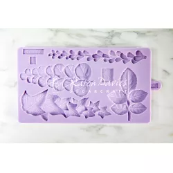 Silikonform Blätter