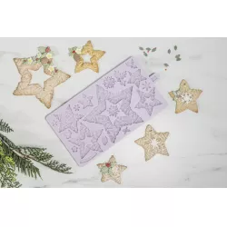 Silikonform für geflochtenen Stern CH22220