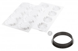 Set für Törtchen-Tartaletten Tarte Honore 8 cm