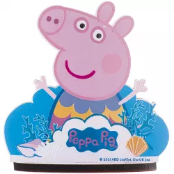 Holz-Dekoration für Kuchen, Peppa Pig