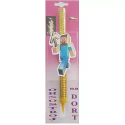 Kuchen-Dekor Minecraft - 1 Stück