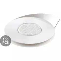 Dekorationsunterlage rund weiß Ø 8,6 cm 100 St.